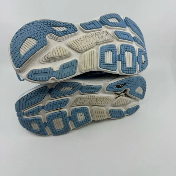 Hoka Women’s Bondi 7 Color Ice Water /White SZ 8 - Picture 7 of 9